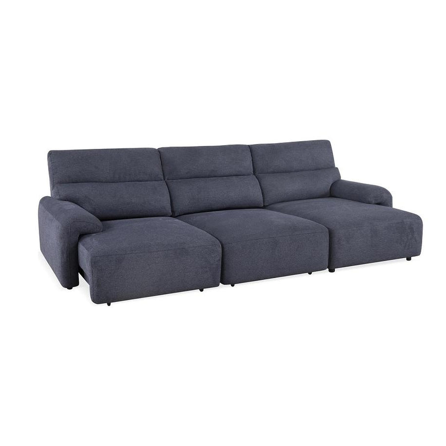 LAZARO Modern Electric Reclining Sofa Bed with Chaise