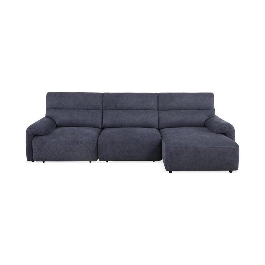 LAZARO Modern Electric Reclining Sofa Bed with Chaise