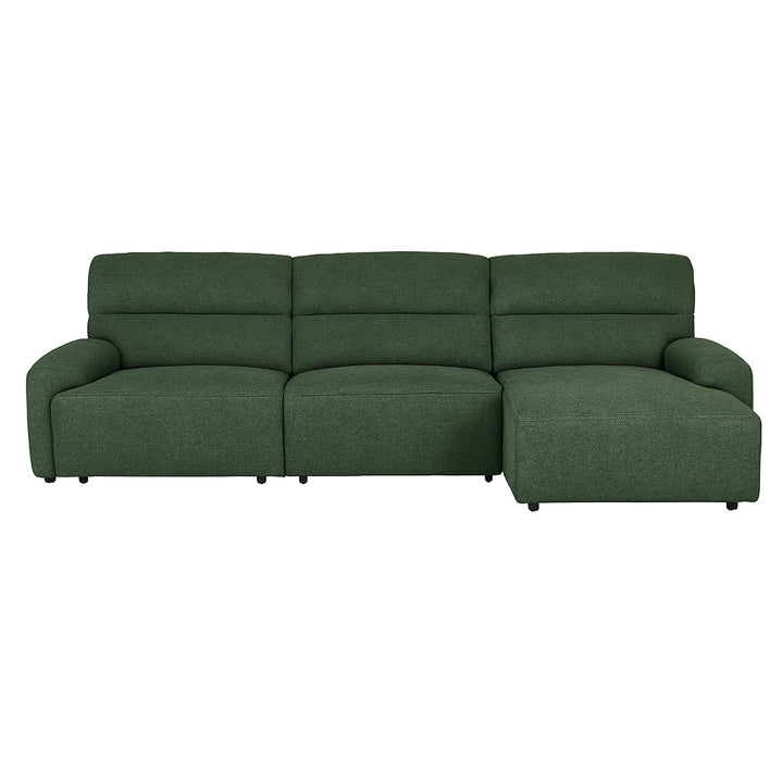 LAZARO Modern Electric Reclining Sofa Bed with Chaise
