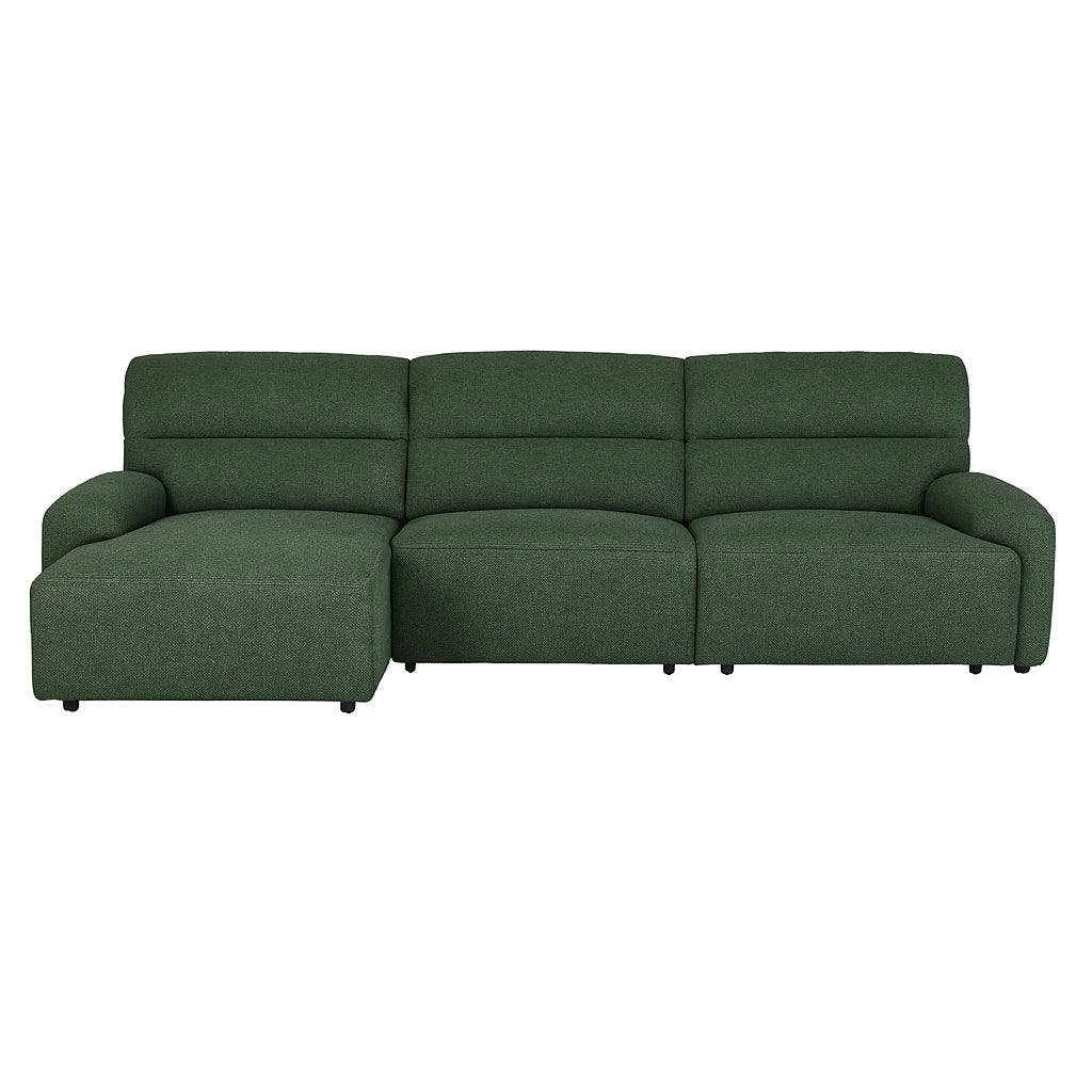 LAZARO Modern Electric Reclining Sofa Bed with Chaise