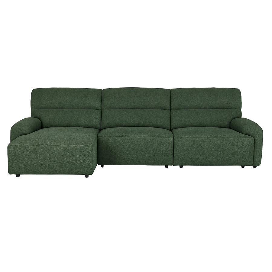 LAZARO Modern Electric Reclining Sofa Bed with Chaise