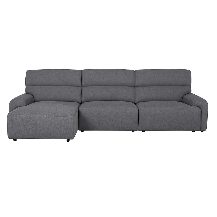 LAZARO Modern Electric Reclining Sofa Bed with Chaise