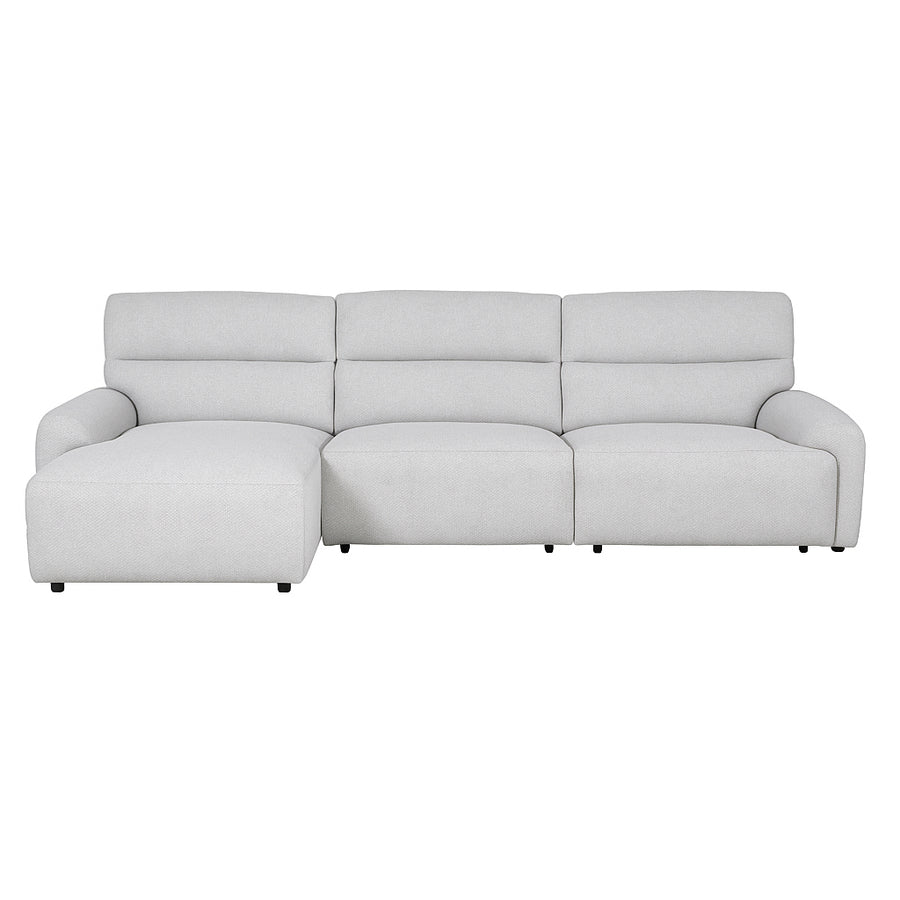LAZARO Modern Electric Reclining Sofa Bed with Chaise