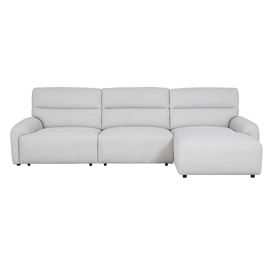 LAZARO Modern Electric Reclining Sofa Bed with Chaise