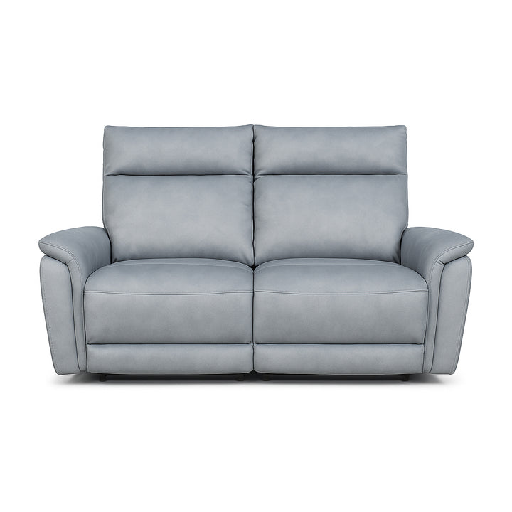 NUVIO Arctic Blue Power Motion Sofa & Recliner Chair