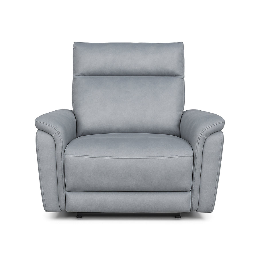 NUVIO Arctic Blue Power Motion Sofa & Recliner Chair