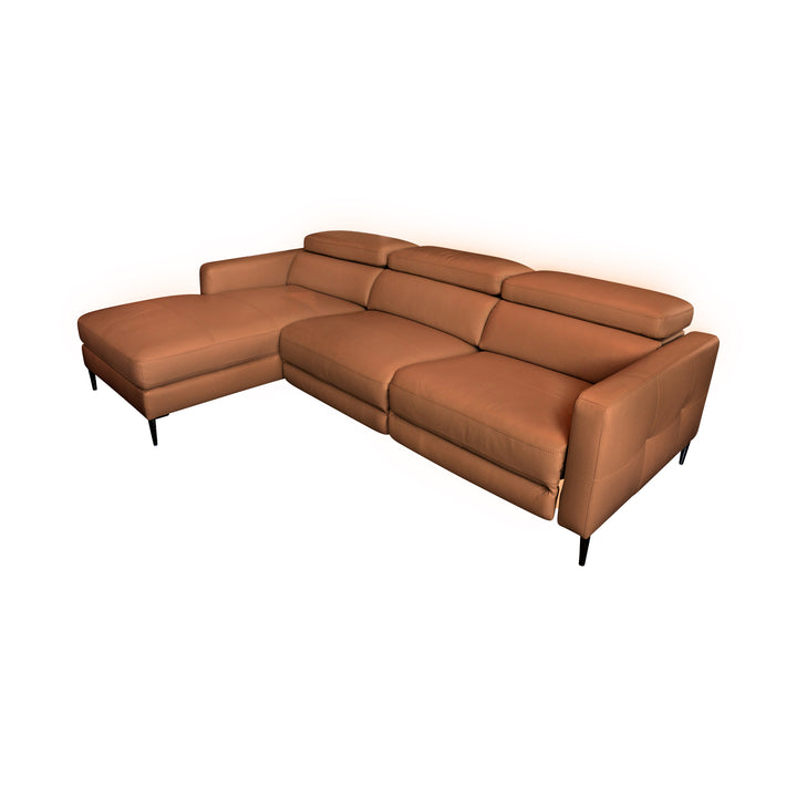 MARIO Leather Adjustable Sectional