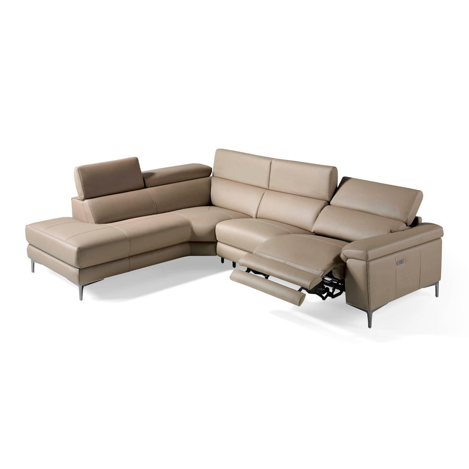 ZURICH Leather Power Motion Sectional