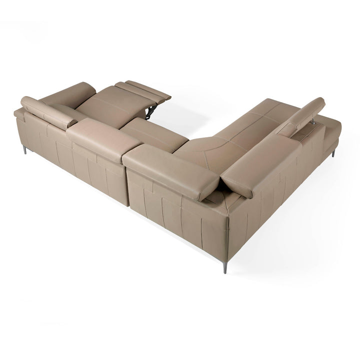 ZURICH Leather Power Motion Sectional