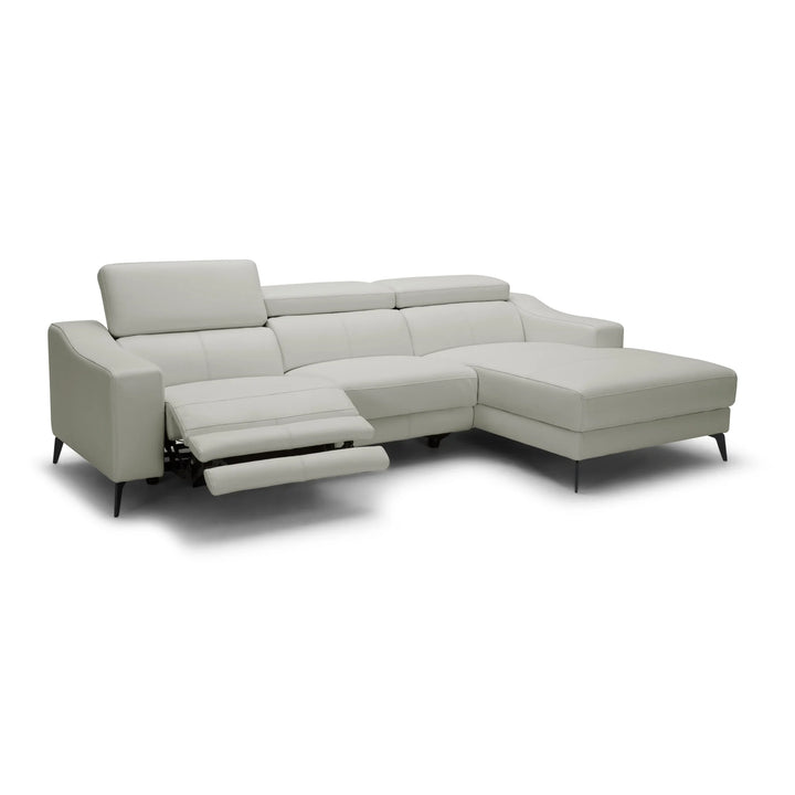 JORDAN Leather Power Motion Sectional