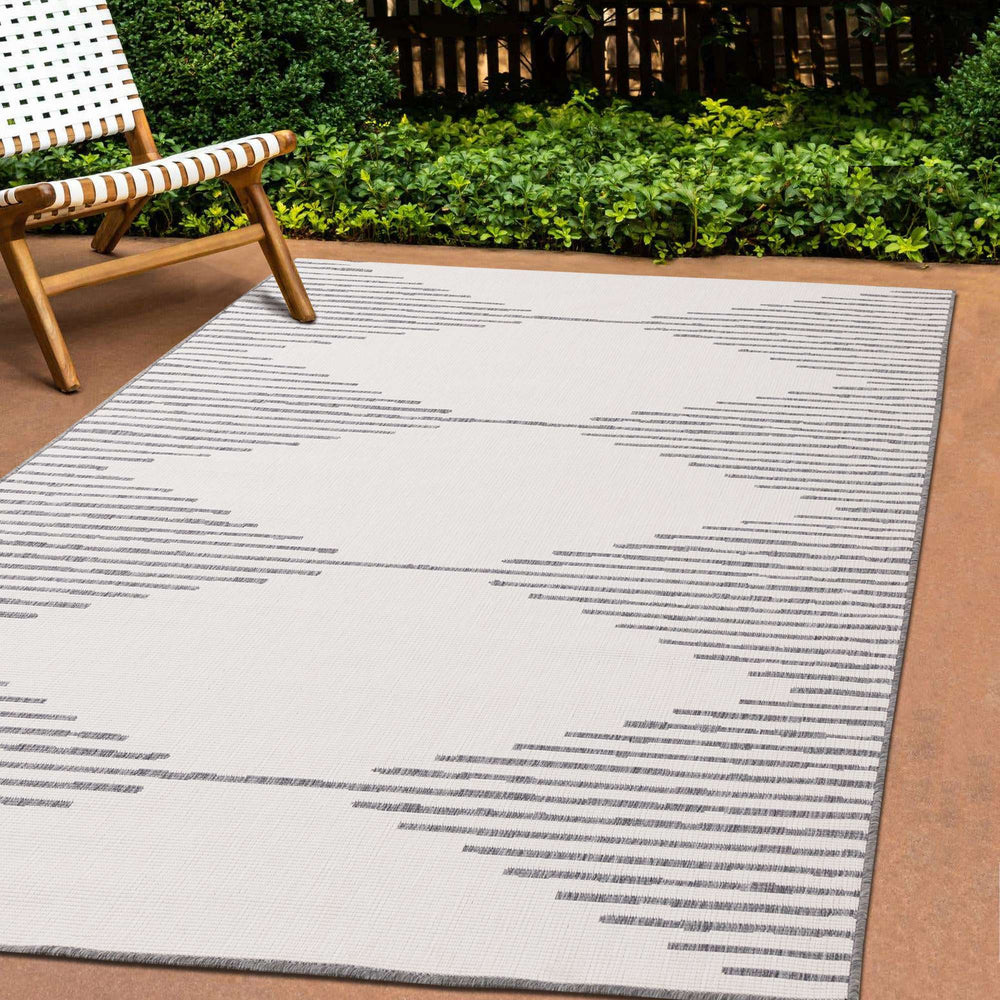 KARINA Beige Grey, Line Rug