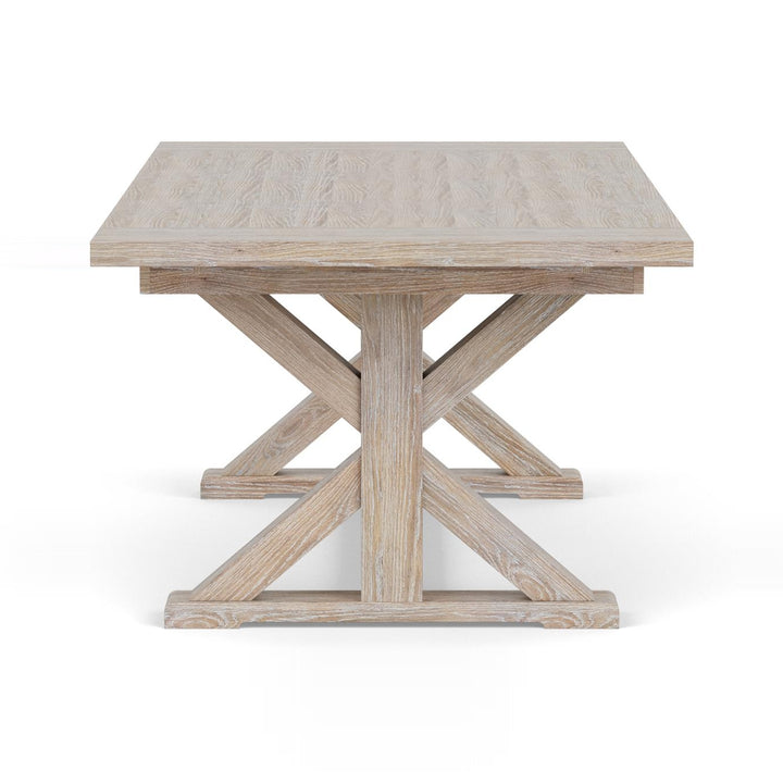 ROSALIE White Wood Dining Table