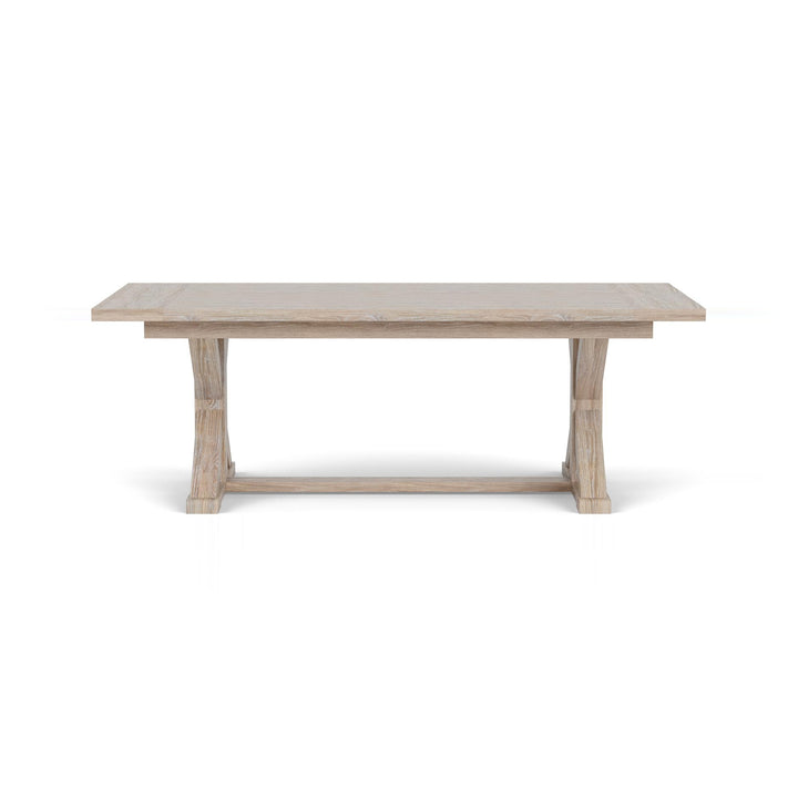 ROSALIE White Wood Dining Table