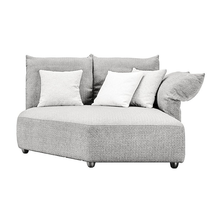 BOLOGNA Fabric Modular Sofa Right Chaise