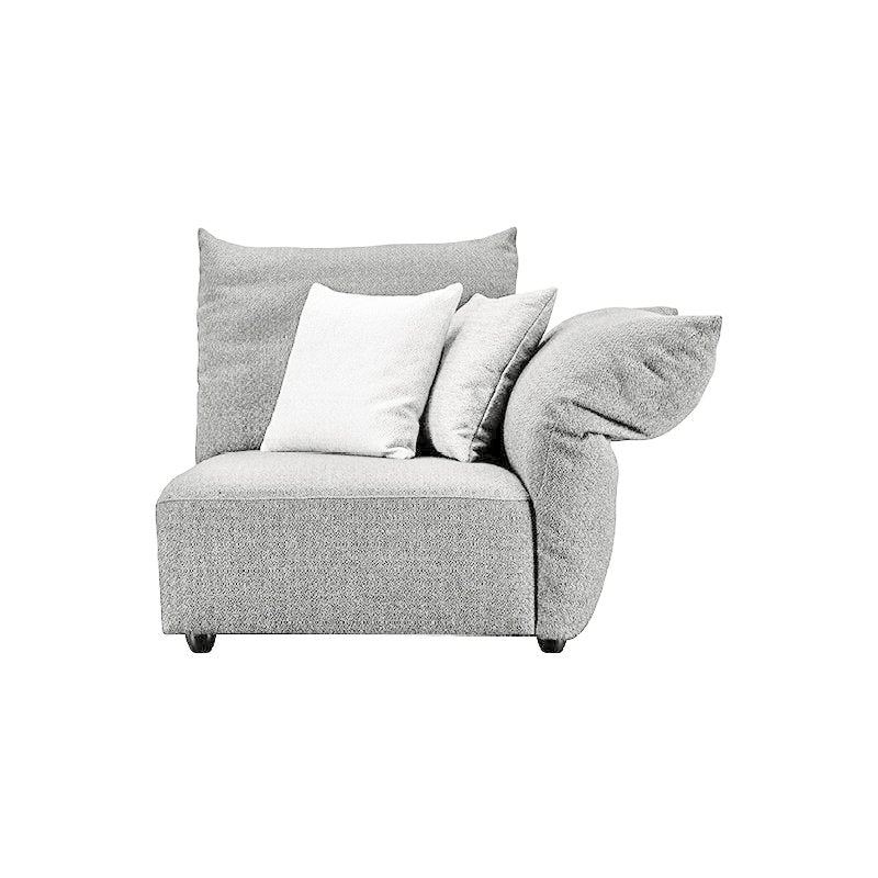 BOLOGNA Fabric Modular Sofa Right Armchair