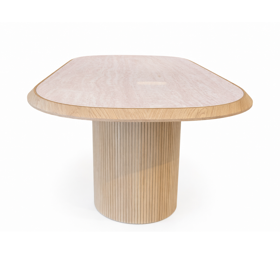 ULRIKA Oval Ceramic Dining Table