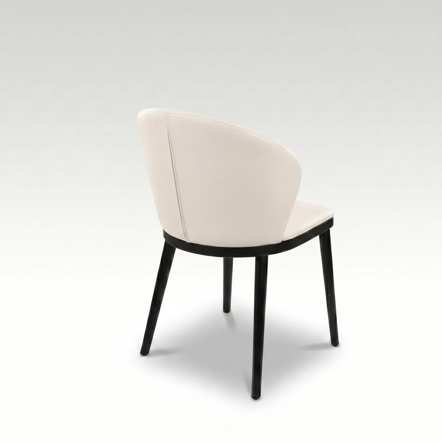 ACHELE Full Leather Dining Chair - Bellini