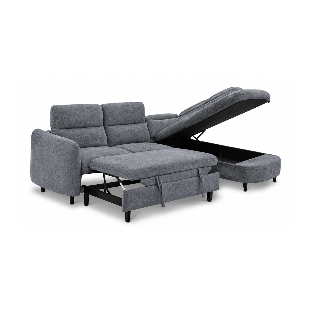 RAYNE Storage Lift-Up Sofa Bed