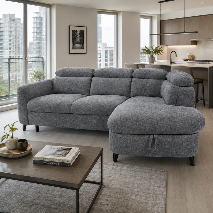 RAYNE Storage Lift-Up Sofa Bed
