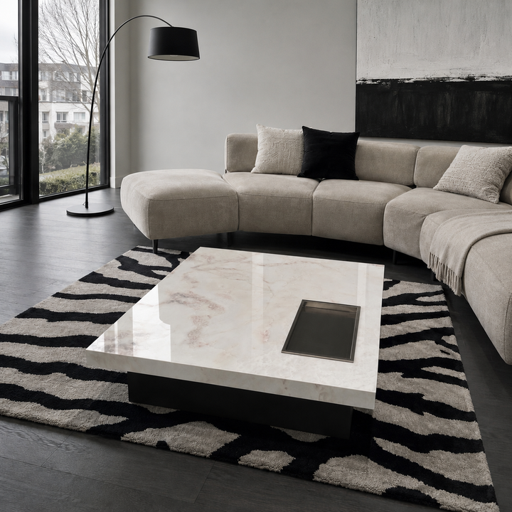 MARGO Sky White Coffee Table