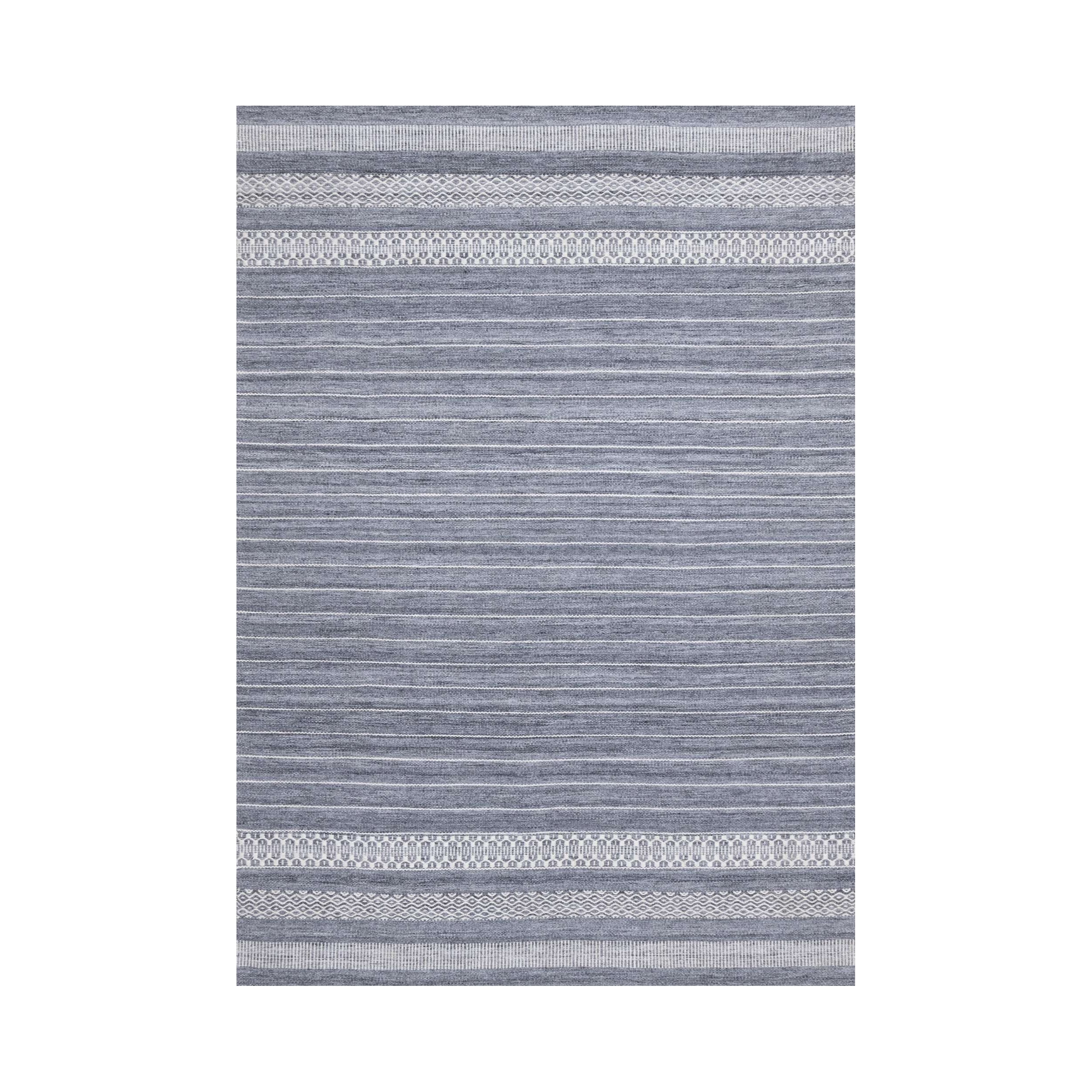 KYRA Grey White, Line Pattern Rug – Home Quarters Furnishings