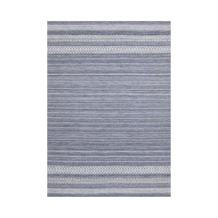 KYRA Grey White, Line Pattern Rug