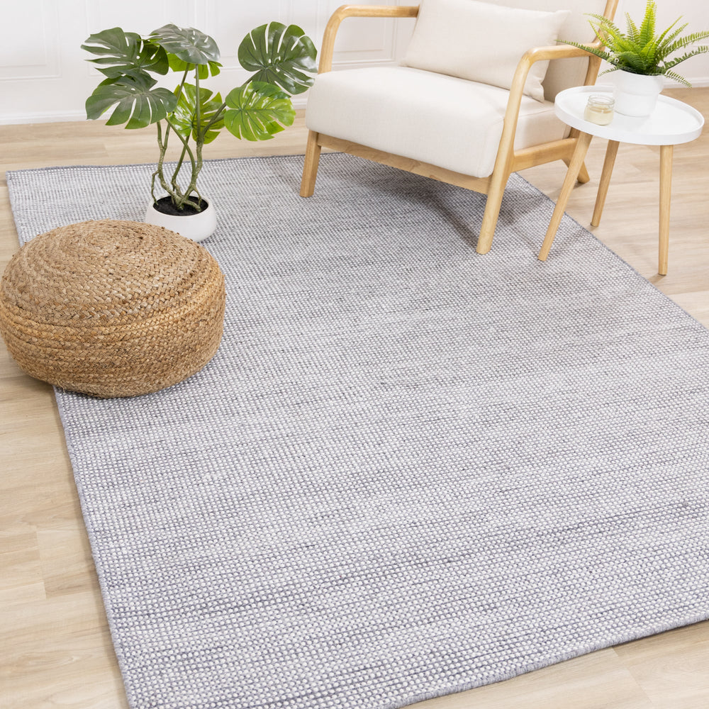 KYRA Grey White, Dotted Rug