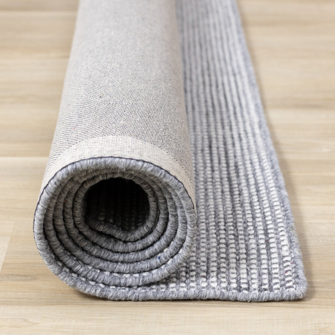 KYRA Grey White, Dotted Rug