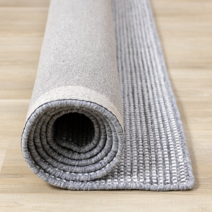 KYRA Grey White, Dotted Rug