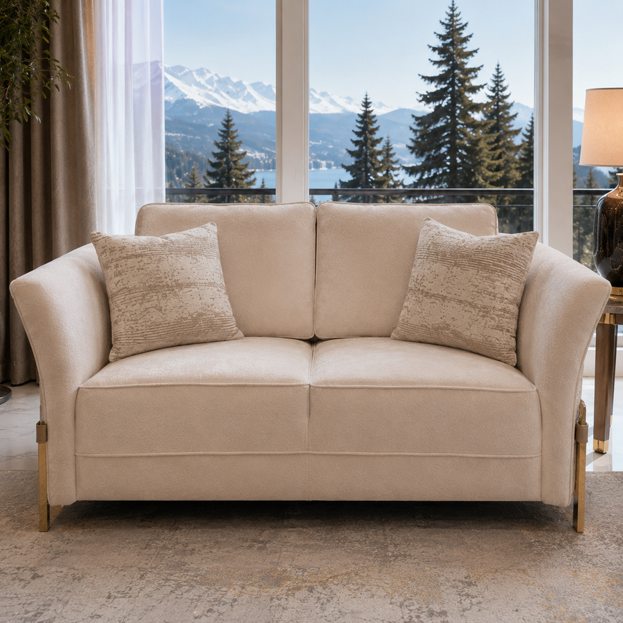 TATJANA 2 Seaters Fabric Sofa