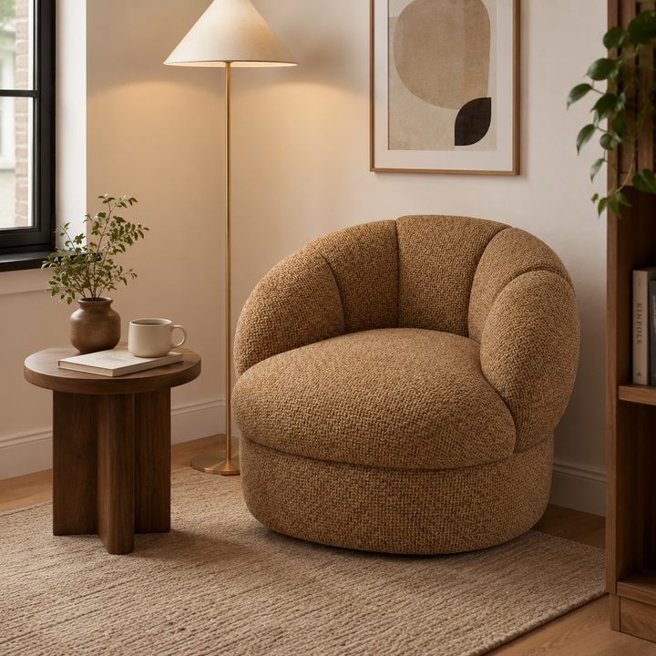 ULRIKA Textured Single Sofa