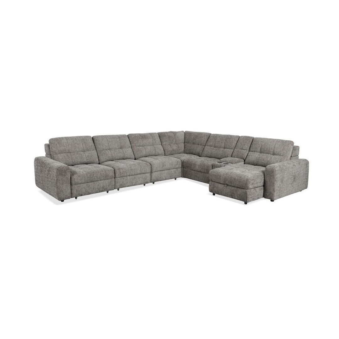 MARCUS Plush Storage Sectional Sofa Bed