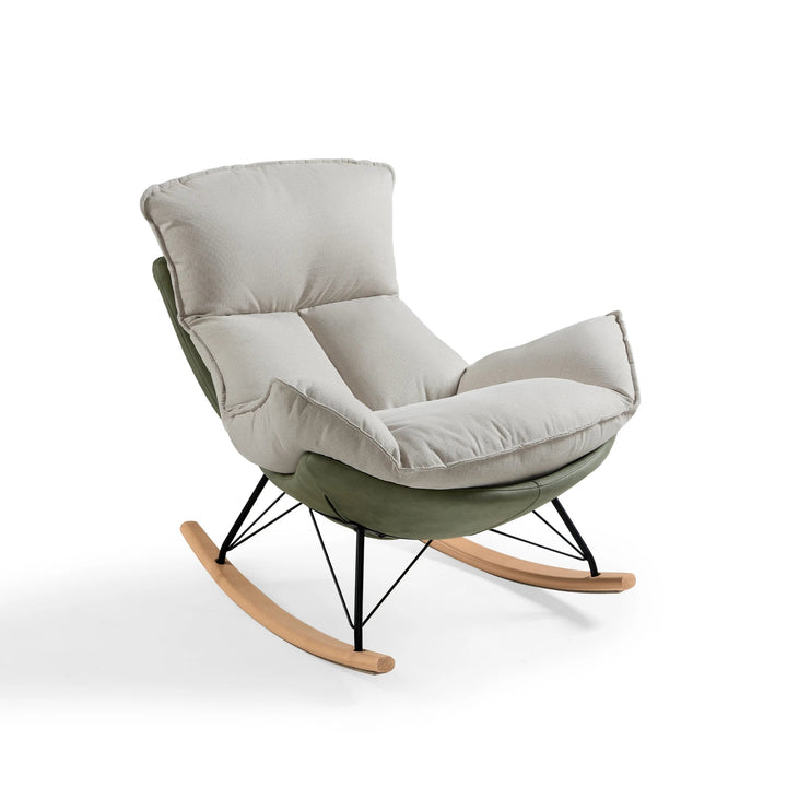 ISAIAH Red Rocking Chair