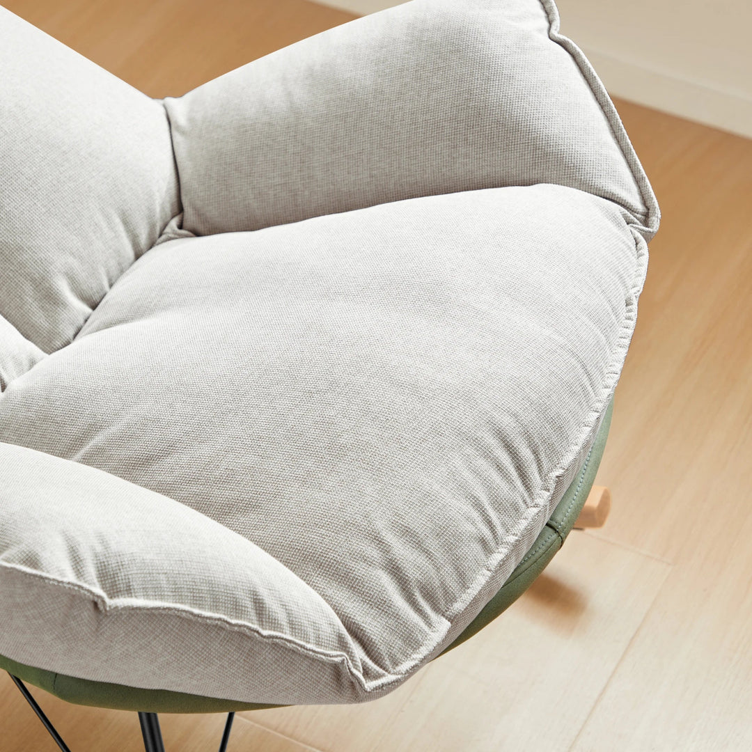 ISAIAH Red Rocking Chair