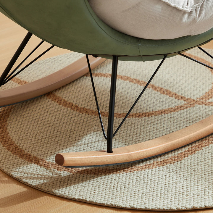 ISAIAH Red Rocking Chair