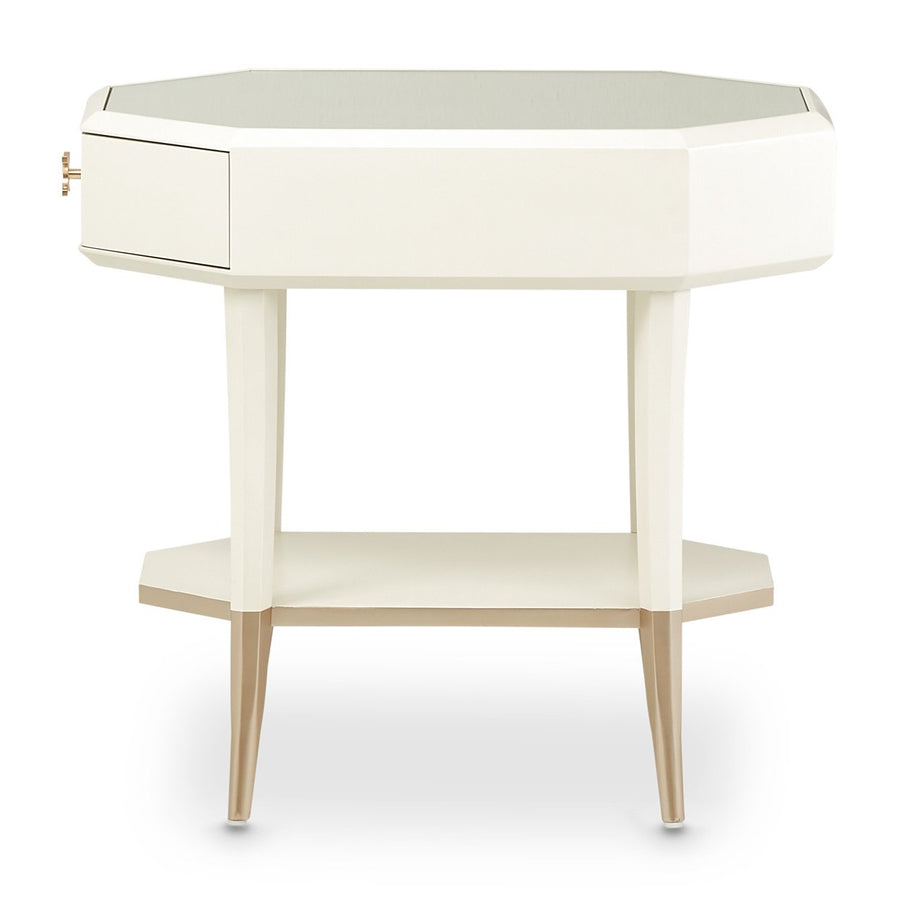 La Rachelle Octagonal End Table - Michael Amini