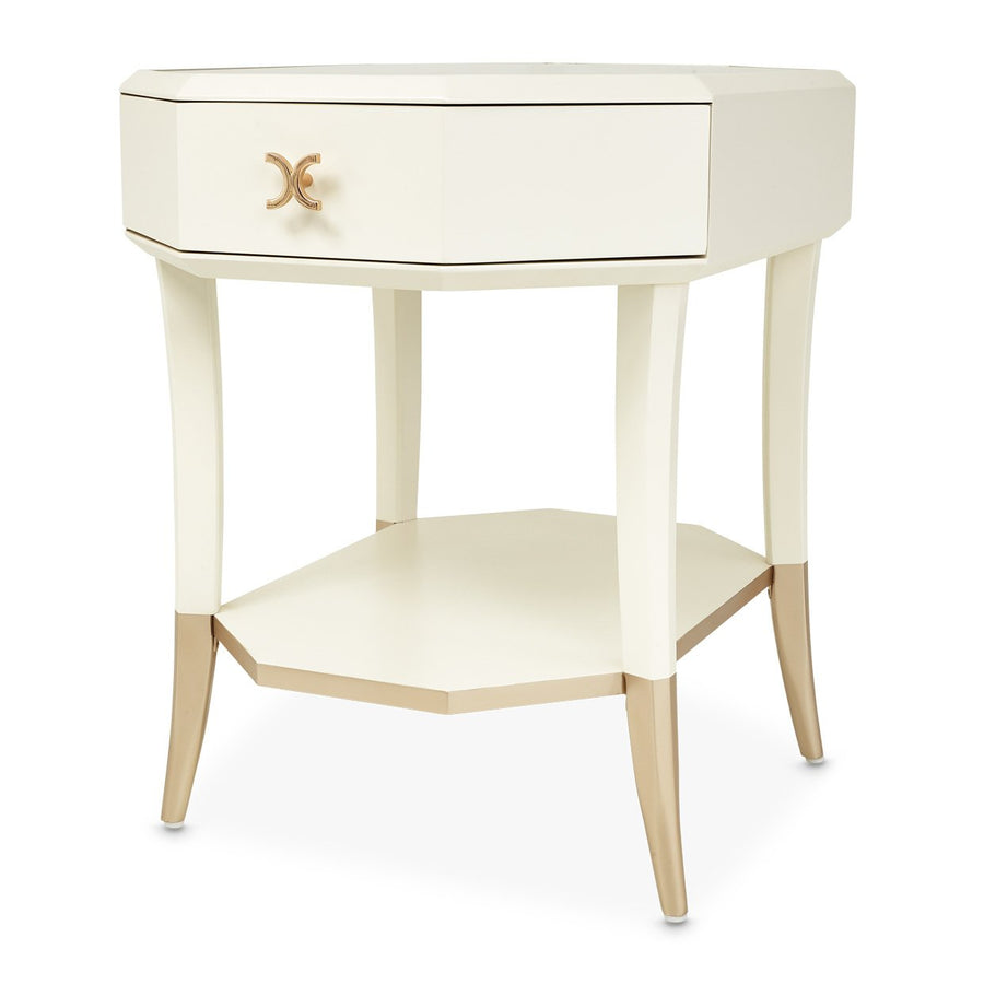 La Rachelle Octagonal End Table - Michael Amini