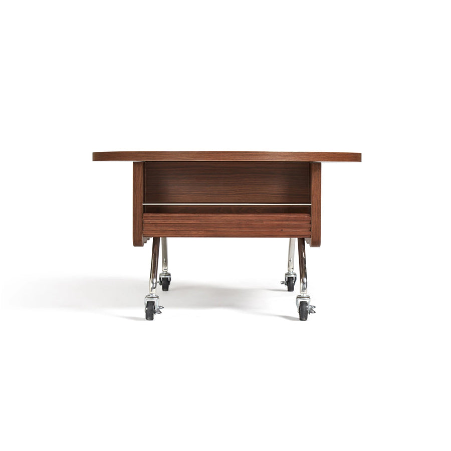 SOKO Walnut Color Height Adjustable Coffee Table