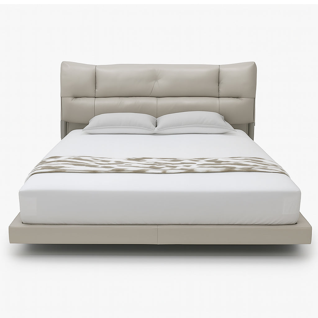 CORVIN Contemporary LED Floating Platform Bed
