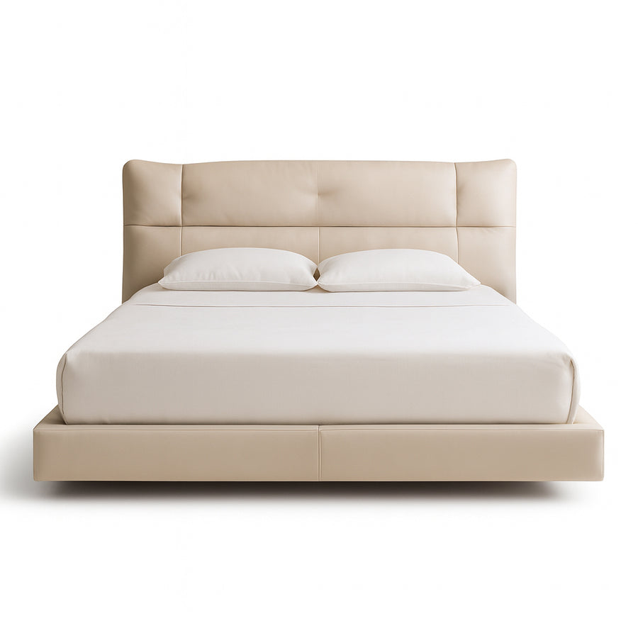 CORVIN Contemporary LED Floating Platform Bed