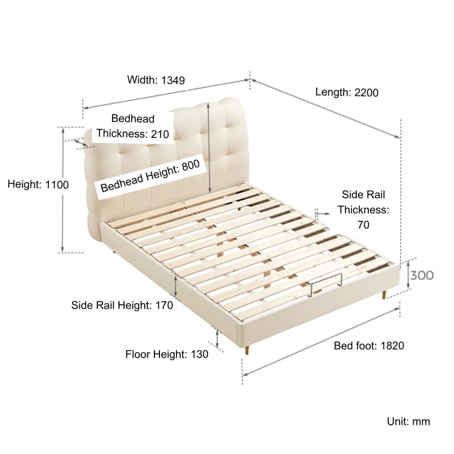 RAVENNA Double Box children's Queen bed