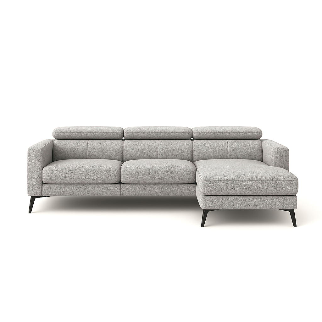 DOVER Power Motion Reclining Sectional Fabric Sofa