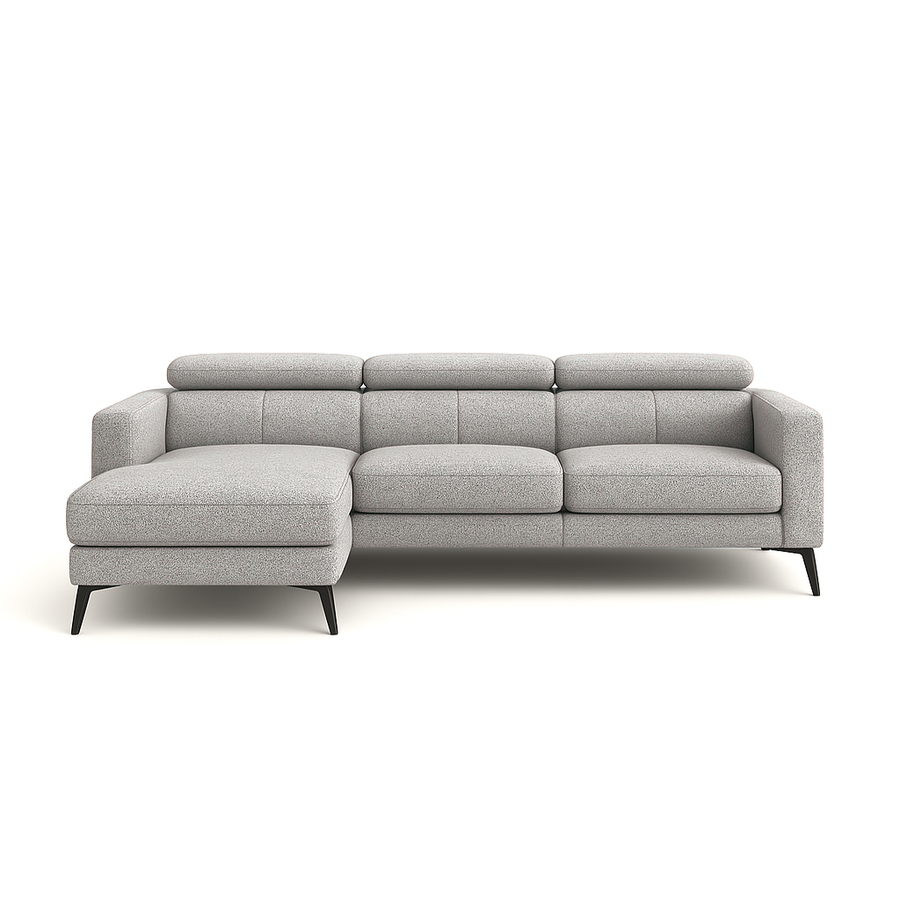 DOVER Power Motion Reclining Sectional Fabric Sofa
