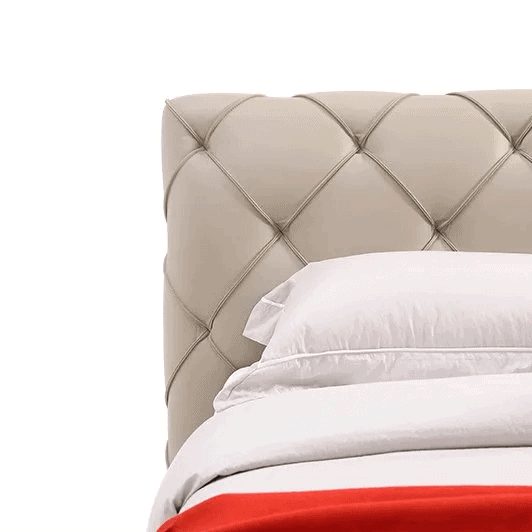 DIANA Tufted Leather Bed Upgrade
