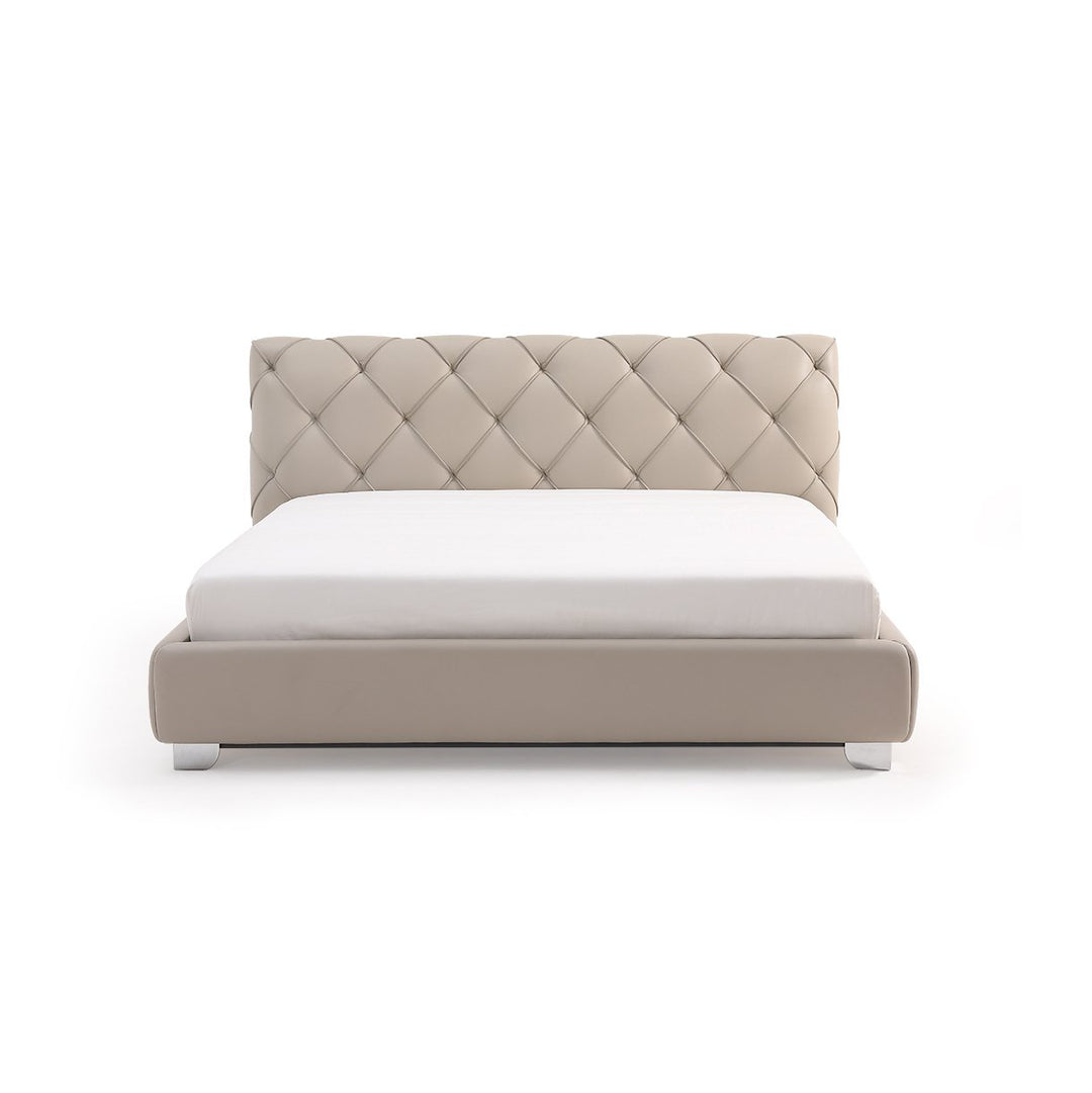 DIANA Tufted Leather Bed