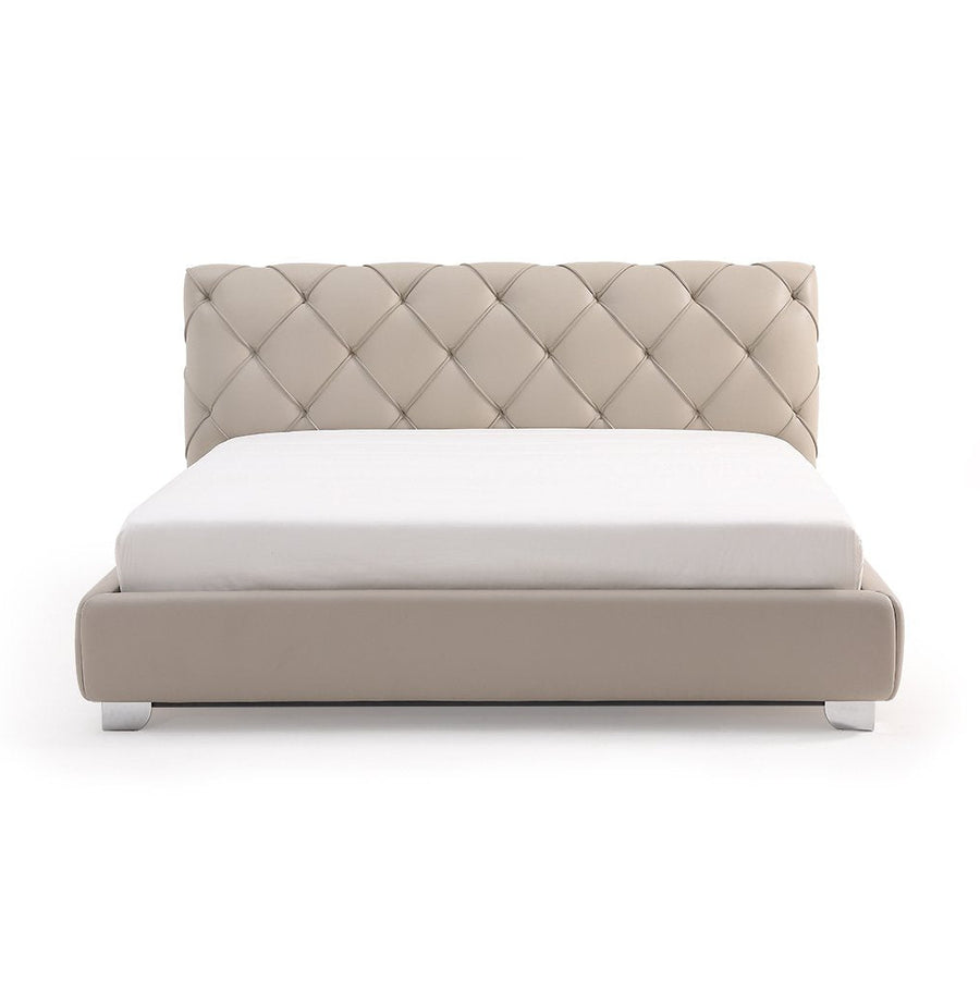 DIANA Tufted Leather Bed