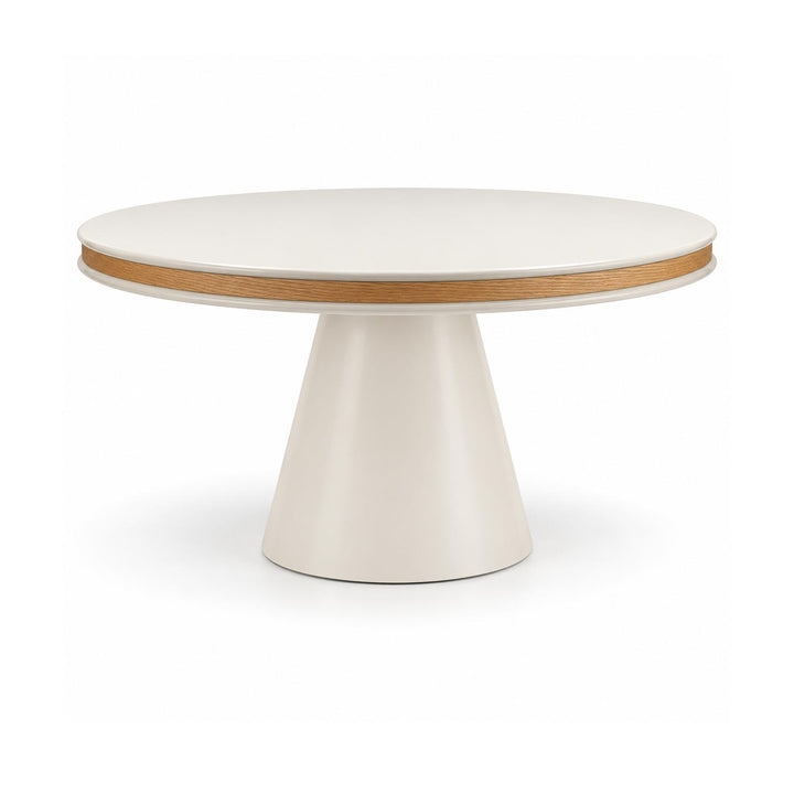 BRIELLE White Oak Veneer Dining Table