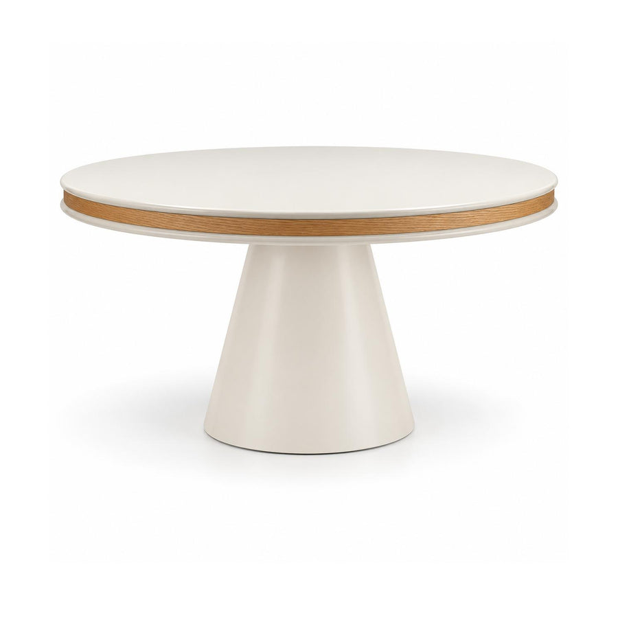 BRIELLE White Oak Veneer Dining Table
