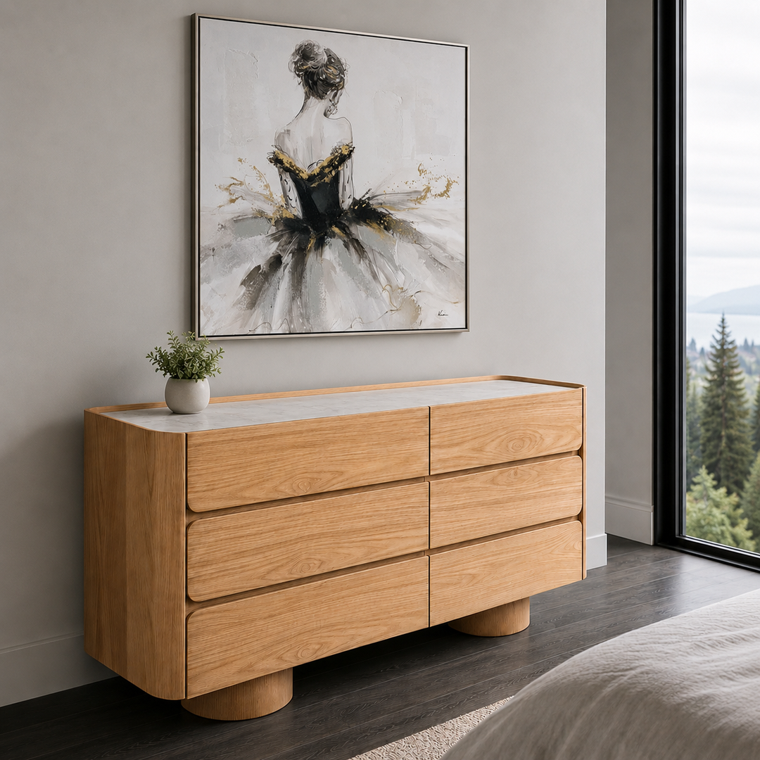 ULRIKA Minimalist Pedestal Chest