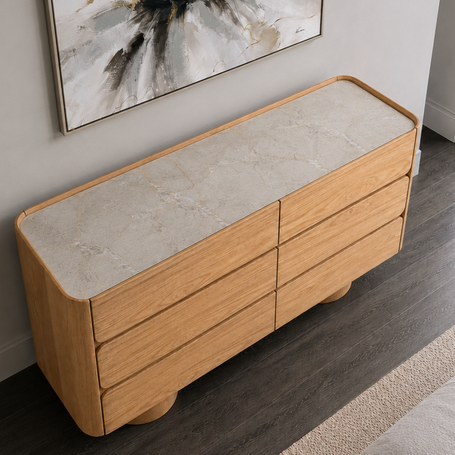 ULRIKA Minimalist Pedestal Chest